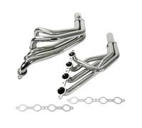 Xuanqingyi Store Conversion Swap Long Tube Headers Manifold Compatible With Mustang 1979-2004 LS1 LS6 LS7 Exhaust Manifolds