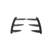 Xuanqingyi Store Rear Bumper Canards Side Vent Spoiler Anti-collision Bumper Guard Compatible With Benz W176 A200 A250 A260 A45 Bumpers(1 Pair-01)