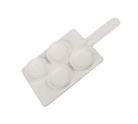 Xuanxi 4 Partition Mastitis Detectors Plate 35ML Chamber Construction for Cow Health Checks Durability Cow Udder Inspection Tool