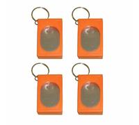 Xuanxi 4PCS Dog Training Clickers Scientific Methods Training Tool for Easy Obedience Teaching Portable Pocket Sized Trainer Dog Training Equipment Clickers