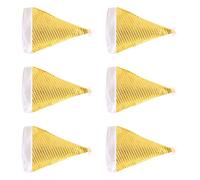 Xuanxi 6 Scintillate Party Headpieces With Meditative Beads Celebration Rudiments For Family Comrades Polyester Scintillate Christmas Ornamentation