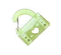 Xuanxi Artistic Acrylic Keychain For Bags Hollow Out Design Bag Charm With Keyring Fashion Backpack Decoration Multipurpose Keychain Organizer