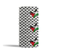 Xuanxi Breathable Neck Gaiter Palestine Flags Pattern Neck Warmer Windproof Face Cover Half Cycling Accessories Palestine Flags Pattern Winter Neck Warmer