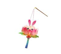 Xuanxi Childrens Handmade Paper Lamp Crafting With Rabbits Designs Middle Autumn Festival Parties Decoration Paper Party Decoration