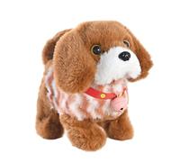 Xuanxi Easy to Clean Electric Plush Dog Toy for Children Interactive Moving Wagging Tail Play Moving and Wagging Tail Dog