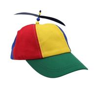 Xuanxi Eye Catching Propeller Baseball Hat Multicolor Helicopter Fancy Dress For Family Gatherings Fancy Dress Hat