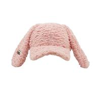 Xuanxi Furry Plush Hat Winter Warm Baseball Caps With Long Rabbits Ears Cosplay Party For Teens Adult Unisex Outdoor Headwear Children Ears