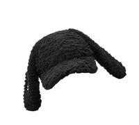 Xuanxi Furry Plush Hat Winter Warm Baseball Caps With Long Rabbits Ears Cosplay Party For Teens Adult Unisex Outdoor Headwear Children Ears