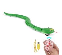 Xuanxi Interactive Remote Control Reptiles Toy with Realistic Textures and Kid Friendly Construction Remotes Snake Remote Rattlesnake