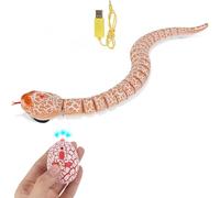 Xuanxi Interactive Remote Control Reptiles Toy with Realistic Textures and Kid Friendly Construction Remotes Snake Remote Rattlesnake