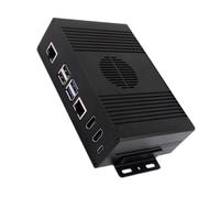 Xuanxi Metal Enclosure Gigabit Ethernet PCIE Case For Small Computer To Networking Adapter Cooling And Double Display To Ethernet Adapter Case