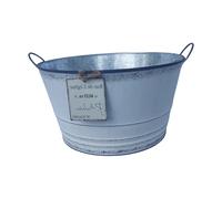 Xuanxi Modern Painted Iron Flower Stand Container With Two Grips For Wedding Centerpieces Deck Balcony Plant Exhibition Easy To Clean Flower Pot