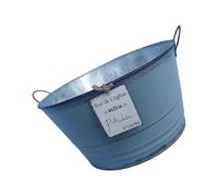 Xuanxi Modern Painted Iron Flower Stand Container With Two Grips For Wedding Centerpieces Deck Balcony Plant Exhibition Easy To Clean Flower Pot