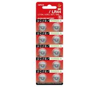 Xuanxi Pack of 10pcs/sheet LR44 Alkaline Button Batteries 1.5V Coin Cell Battery for Watches Calculators and Digital Cameras