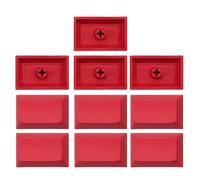 Xuanxi Personalized Blank Keycaps Replacement for Mechanical Keyboard DSA Keycap Blank 10 Pieces of 1.5U Height