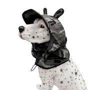 Xuanxi Portable Dog Sun Hat Regulable Strap Breathable for Park Sunny Days Dog Walking Hat