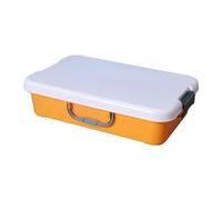 Xuanxi Portable Multicolor Sandbox Toy Organizers Stackable Sensory Bins With Lid For Sand Art Supplies Kids Playroom Storage Beach Toy With Portable Handle Design