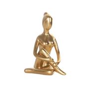Xuanxi Scandinavian Lady Statue Figurine Resin For Entryway Coffee Table Shelf Styling Ornament Yoga Lady Figurine