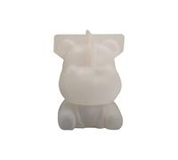 Xuanxi Silicone Mold, 3D Hippo Lion Big Ear Dog Ornament Crafts Silicone Mold Suitable for Epoxy Resin DIY Craft Jewelry Making Home Decor