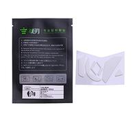 Xuanxi Skates Pads 1Pack White Rounded Curved Edges Feet Stickers Replacement For G502