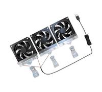 Xuanxi Small Low Noise FishTank Fan Adjustable Aquarium Chiller Temperature Control Aquariums Cooling Fans Quick Installation Aquarium Cooling Fan