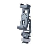Xuanxi Smartphone Tripod Mount Clip For Live Streaming Rotating Cellphone Adapter Phone Clip Holder Adjustable Travel Phone