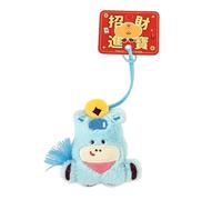 Xuanxi Soft Plush Keychain With Lovely Festival Designs Bag Charm Safe Decoration For Everyday Use Festival Gift Keychain Plush