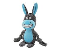 Xuanxi Squeaky Plush Cotton Rope Dog Toy for Interactively Play Teeth Cleaning and Anxieties Relief in Small Media Dog Dog Interactively Play Toy