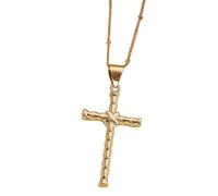 Xuanxi Stylish Crosses Pendant Charm Necklace Resistant To Tarnish Jewelry Accessory For Personalize Expression And Faith Hip Hop Crosses Pendant
