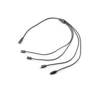 Xuanxi Travel Friendly Power Adapter DC5521 To Type C Male Connector Splitter Cable For Office Home Electronics Charging Fast Charging Adapter For Electronics