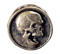 Xuanxi Unique Artistic Skull Metal Beads Pendant For Paracord And Enthusiasts Jewelry Making Paracord Bead Copper Pendant Accessory