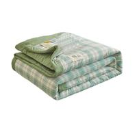 Xuanxi Washable Cotton Blanket Softly Sleep Blanket For All Ages Seeking Stylish And Easy To Maintain Bedding Quilt