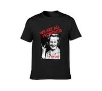 XUBLCX The Pop Group We are All Prostitutes Iconic Thatcher Bristol Bat Mens Black T-Shirt Graphic Tee Printed Unisex Shirt M