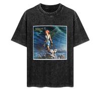 XUBLCX Toyah Anthem Album 80s Mens Black T-Shirt Graphic Tee Printed Unisex Shirt L