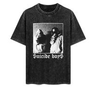 XUBLCX Uicideboy Essential Mens Black T-Shirt Graphic Tee Printed Unisex Shirt XL