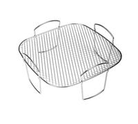 Xubond Kitchen Essentials, Multi Layer Stainless Grill Square Air Fryer Rack Stackable Dehydrator Accessories Instant Barbecue Grill, Grill