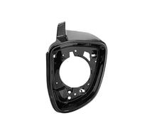 XUBOR 1pc Glossy Black Side Wing Mirror Housing Trim Frame, for BMW, X3 F25 X4 F26 X5 F15 X6 F16 Accessories Rearview Mirror Frame Mirror Housing Trim Frame(Right Passenger Side)