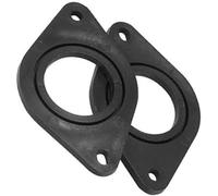 XUBOR 2 Pcs Black ABS Car Tweeter Speaker Mounting Adapter Bracket Rings, for Toyota, for Subaru, for Lexus, Auto Accessories Speaker Spacer Ring