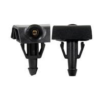 XUBOR 2Pcs Car Front Windshield Washer Wiper Water Spray Nozzle, for Nissan, TIIDA SYLPHY, for X-Trail, Venucia D50 R50 Auto Accessories windscreen Washer Jet Windscreen Washer Nozzle