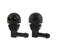 XUBOR 2Pcs Car Front Windshield Wiper Washer Jet Nozzle, for Peugeot, 206 6438E6 6438J2 6438AV Car Accessories windscreen washer jet Windscreen Washer Nozzle