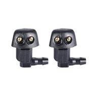 XUBOR 2Pcs Front Windshield Wiper Washer Jet Nozzle, for Mazda, 6 MK1, for Mazda, 5 MK2, for Mazda, 3 MK1, for Mazda, RX-8 GK2C67510B windscreen Washer Jet Windscreen Washer Nozzle