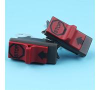 XUBOR 2pcs/lot On Off Kill Stop Switch, for, 55 142 137 254 257 261 262 268 272 281 288 394 3120 Chainsaw 503717901 Chainsaw Switch Kit