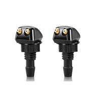 XUBOR 2X Car Front Windshield Washer Wiper Nozzle Sprayer, for Jeep, for Dodge, for Challenger Ram 1500 2500 3500 Caliber Dart Nitro Accessories windscreen Washer Jet Windscreen Washer Nozzle
