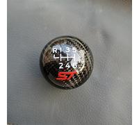 XUBOR 6 Speed Manual, for, for Ford, for, for Focus, for, for Fiesta, for RS ST Shift Knob Car Handball Gear Stick Lever Carbon Fibre Aluminium Alloy Automatic Gear Shift Knob(Carbon Fibre ST)