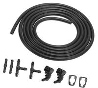 XUBOR 7pcs Car Front Windshield Washer Nozzles 2 Meters Hose 7C3Z17603A,for Ford, F250 F350 F450 F550,for Super Duty, 2008 2009 2010 Heated Washer Nozzle
