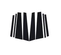 XUBOR 8PCS Window Trim Cover BC Column Sticker, for BMW X3 G01 2018-2021, Polished Pillar Posts Kits Window Pillar Posts Trim