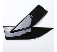XUBOR Air Intake Grille Protective Cover 2pcs ABS ABS Gloss Black Car Side Air Fender Vent Cover Trim Accessories, for Land Rover, For Discovery 5 LR5 Bonnet vents Air Vent Cover Trim