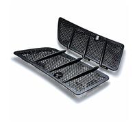 XUBOR Air Intake Grille Protective Cover 2x Hood Air Vent Grille Grill Cover 1648804305 1648804405, for, W164 ML/GL Class ML63 For AMG Class 2008 2009 2010 2011 Bonnet vents Air Vent Cover Trim