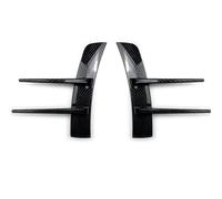 XUBOR Air Intake Grille Protective Cover, for, A-Class W177 A200 A220 2019 2020 Car Front Wheel ABS Air Vent Hood Side Fender Auto Stickers Bonnet vents Air Vent Cover Trim(BLACK Carbon Fiber)