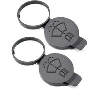 XUBOR Automotive Wiper Cap Stable Washer Fluid Tanks Covers Windshield Reservoirs Lid Caps, for Car Gl8(BLACK All black)